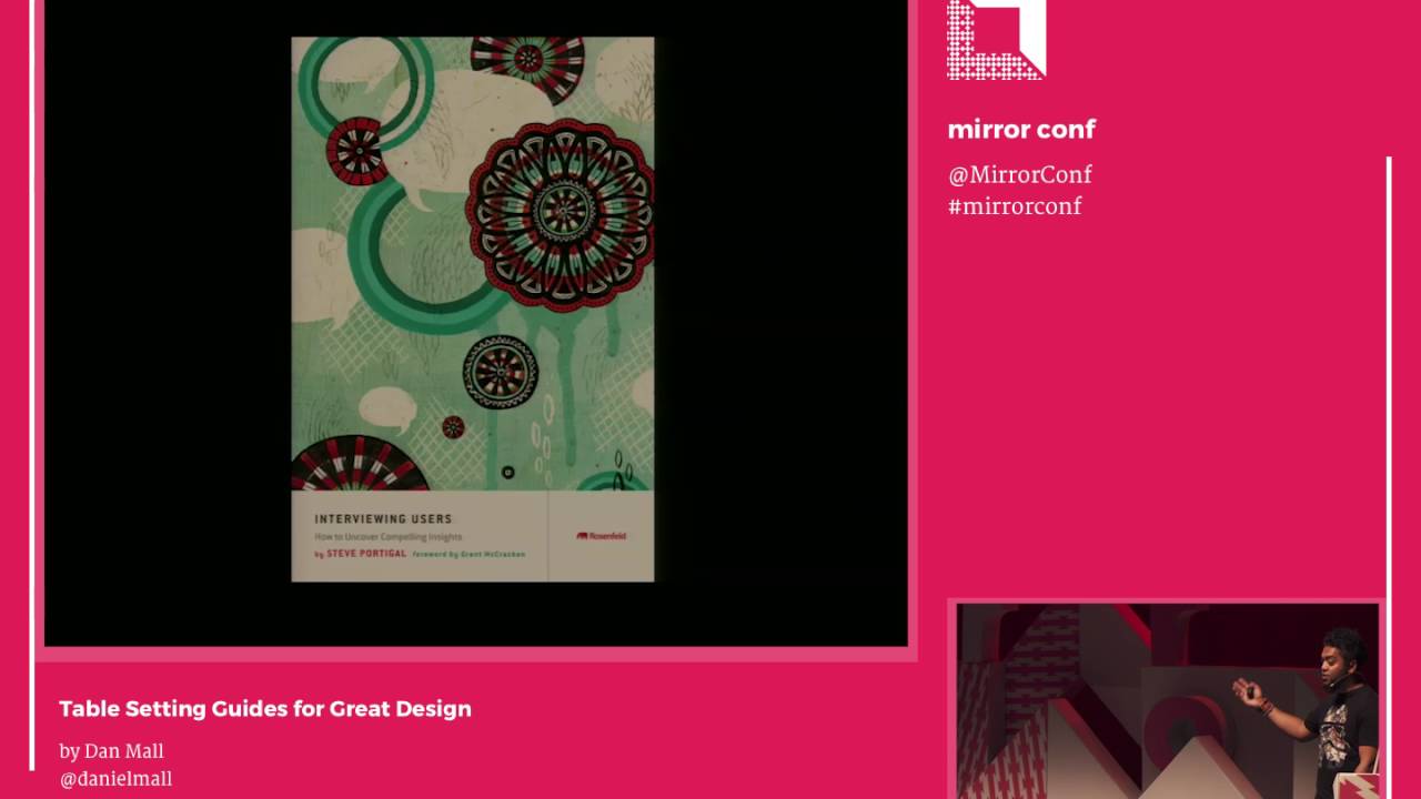 Dan Mall - Table Setting Guides for Great Design @ Mirror Conf 2016