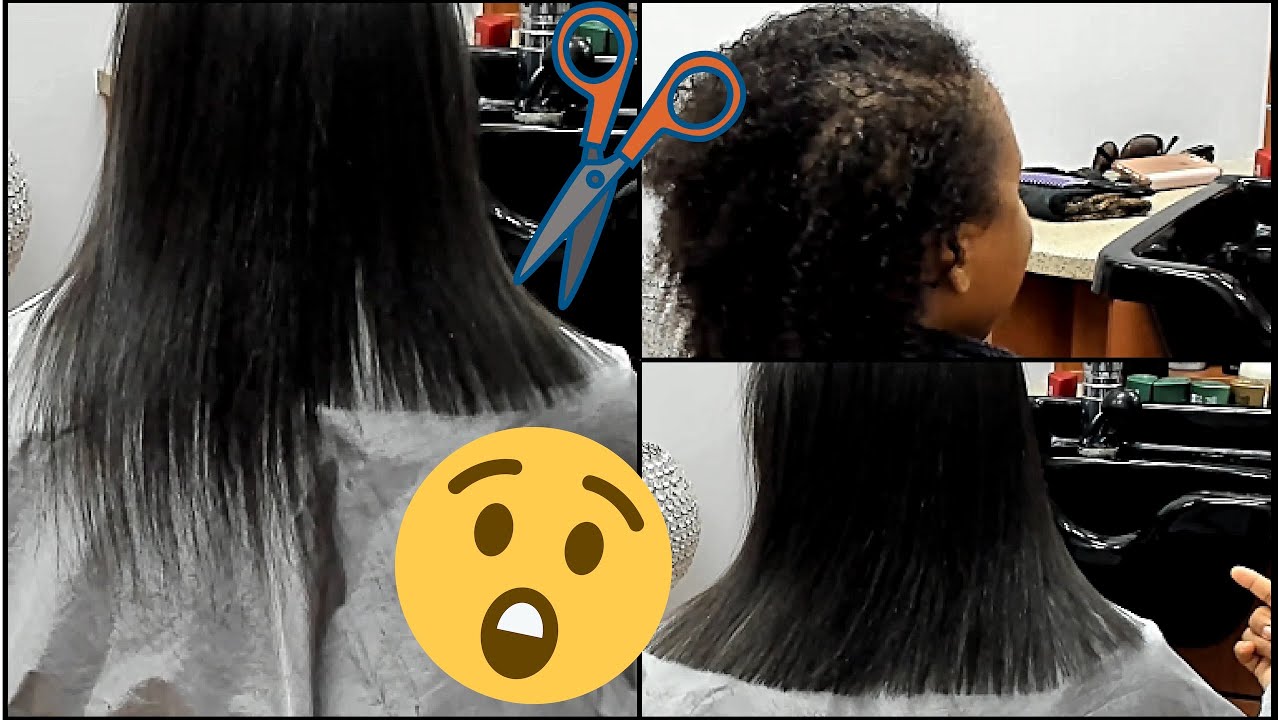 Blunt Cut on low porosity hair