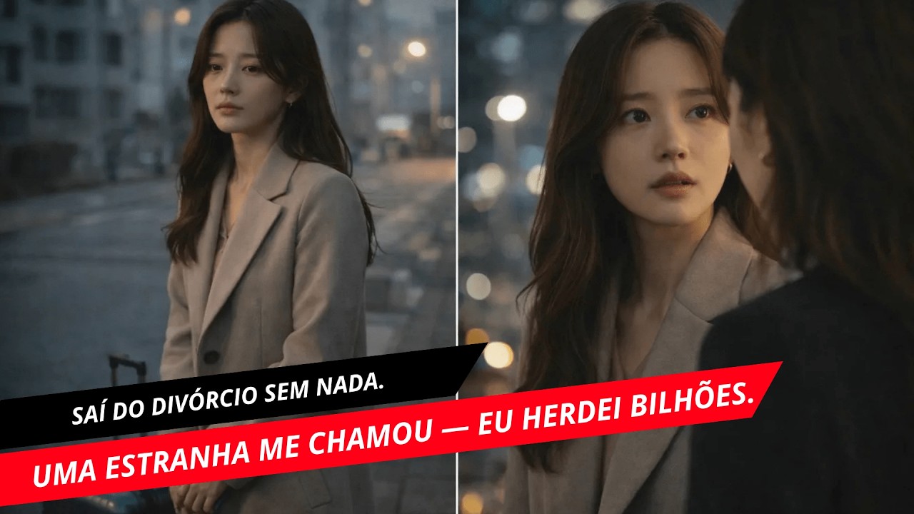 Depois do divórcio, fiquei sem nada — até uma estranha revelar uma herança em Tóquio.