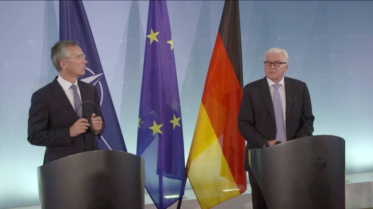 NATO Secretary General with Minister of Foreign Affairs of Germany, 02 SEP 2016