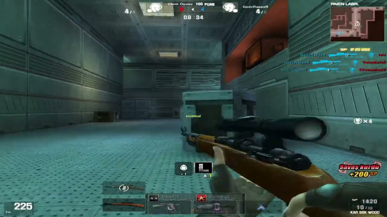 WOLFTEAM    GodzRappeR Vuruş Kesitleri 【24】