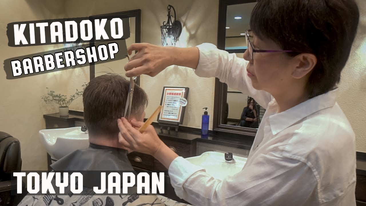 💈5th Generation Traditional Japanese Barber in Tokyo | Relaxing Hair Wash, Head Massage & Wet Shave