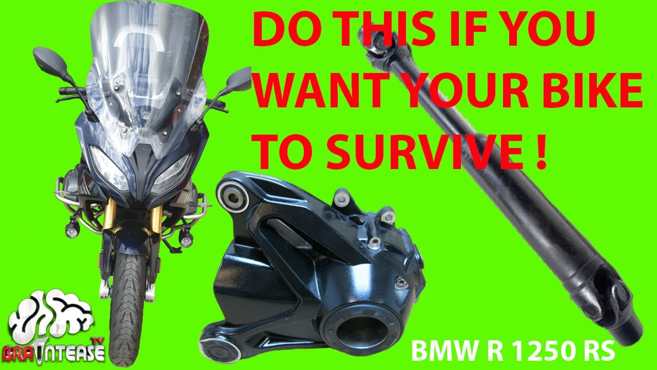 BMW R 1250 RS Drive Shaft Service #bmw #1250rs #shaftsevice