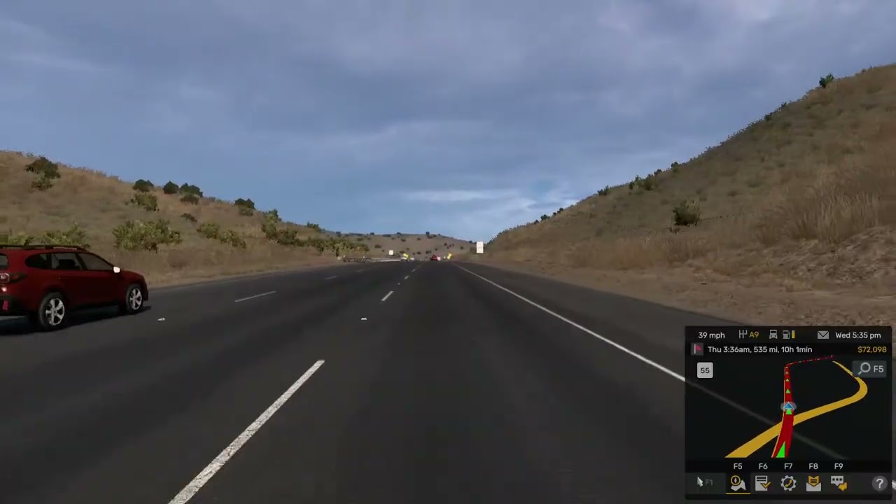 American Truck Simulator: The Grapevine (Southbound)
