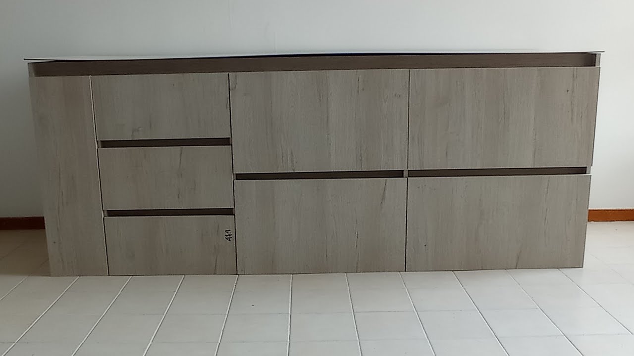 CÓMO HACER COCINA SIN TIRADERAS ,2) parte