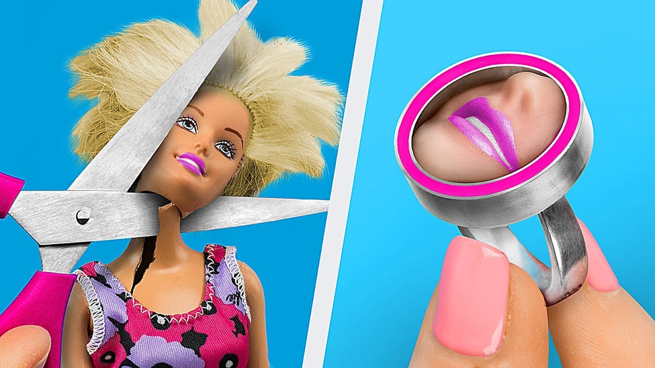 13 LIFEHACK&Oacute;W Z WYKORZYSTANIEM LALKI BARBIE I STARYCH ZABAWEK