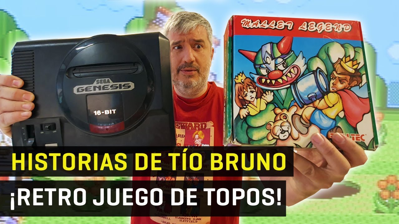 ¡El juego de cascar topos para Mega Drive! - Las historias de tío Bruno