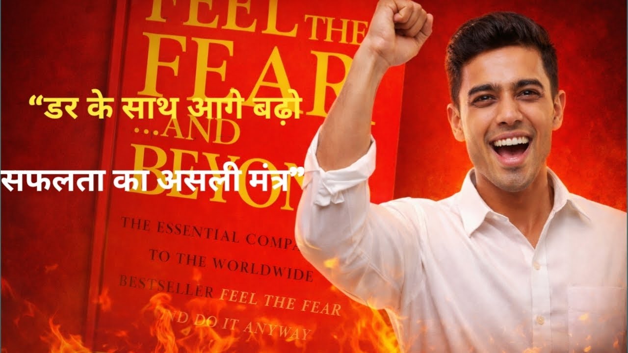 “डर के साथ आगे बढ़ो: सफलता का असली मंत्र”#FeelTheFearAndDoItAnyway#SusanJeffers#SelfGrowth#facts 