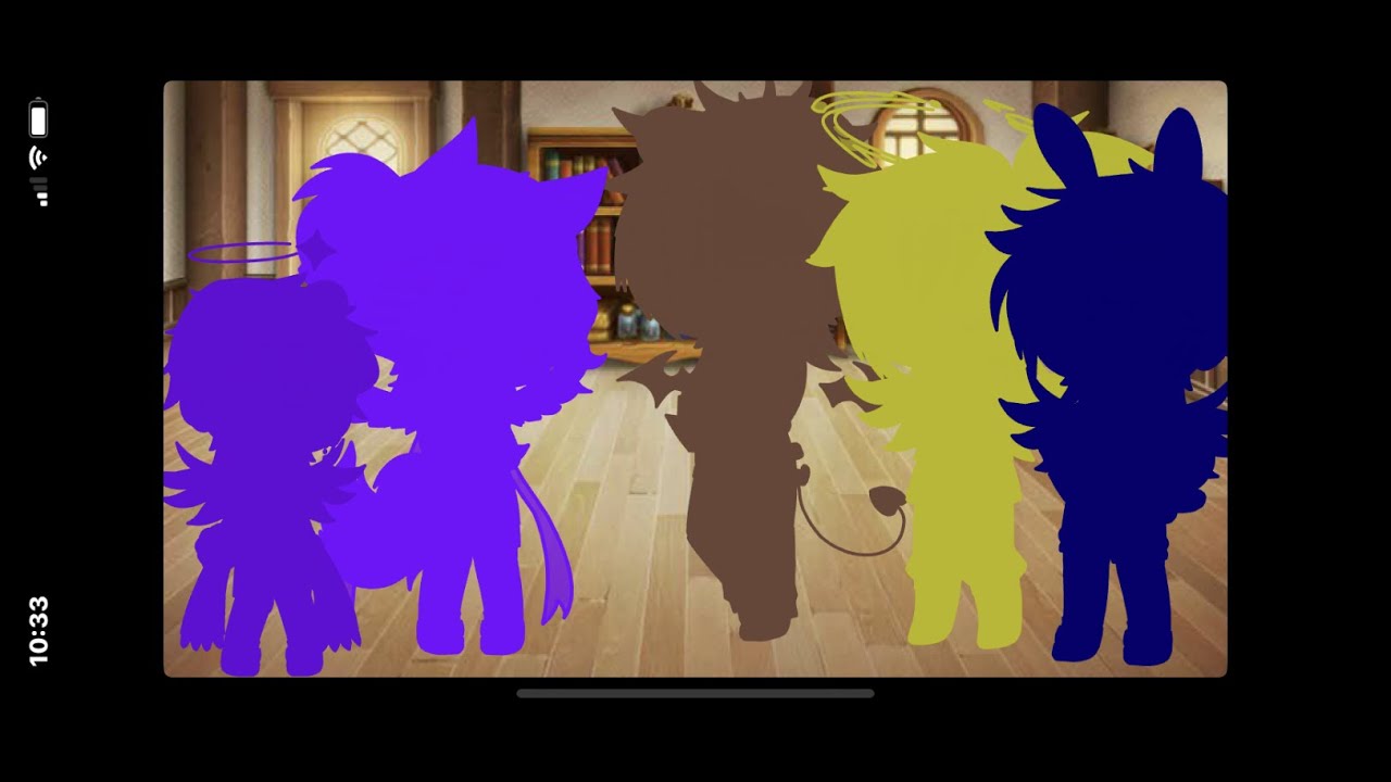 Michael and Chris Stuck in a Room with the FNAF 4 Tormenters for 24 hours Remake (Gacha Club)
