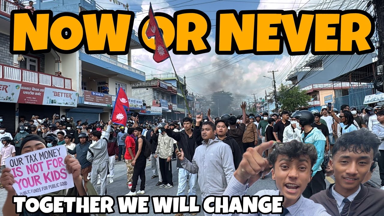 Gen Z Pokhara Protest Another Black Day Of Nepal 🕊️