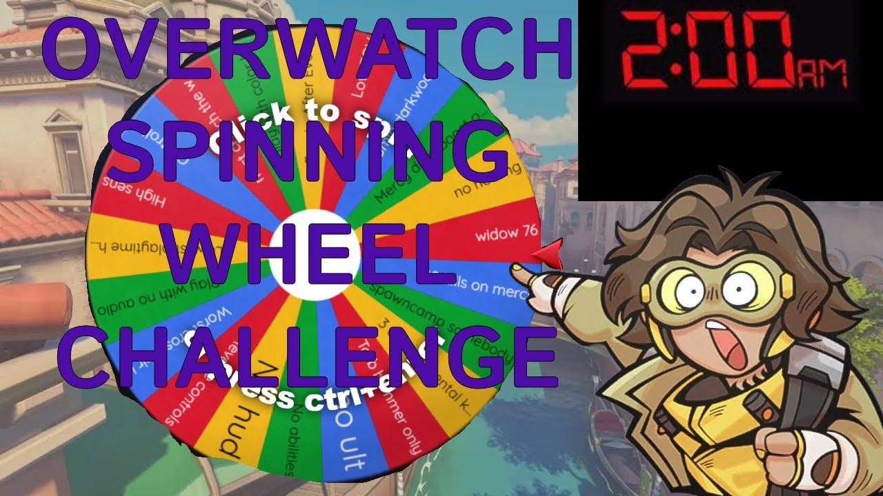 OVERWATCH 2 SPINNING WHEEL CHALLENGE GONE WRONG