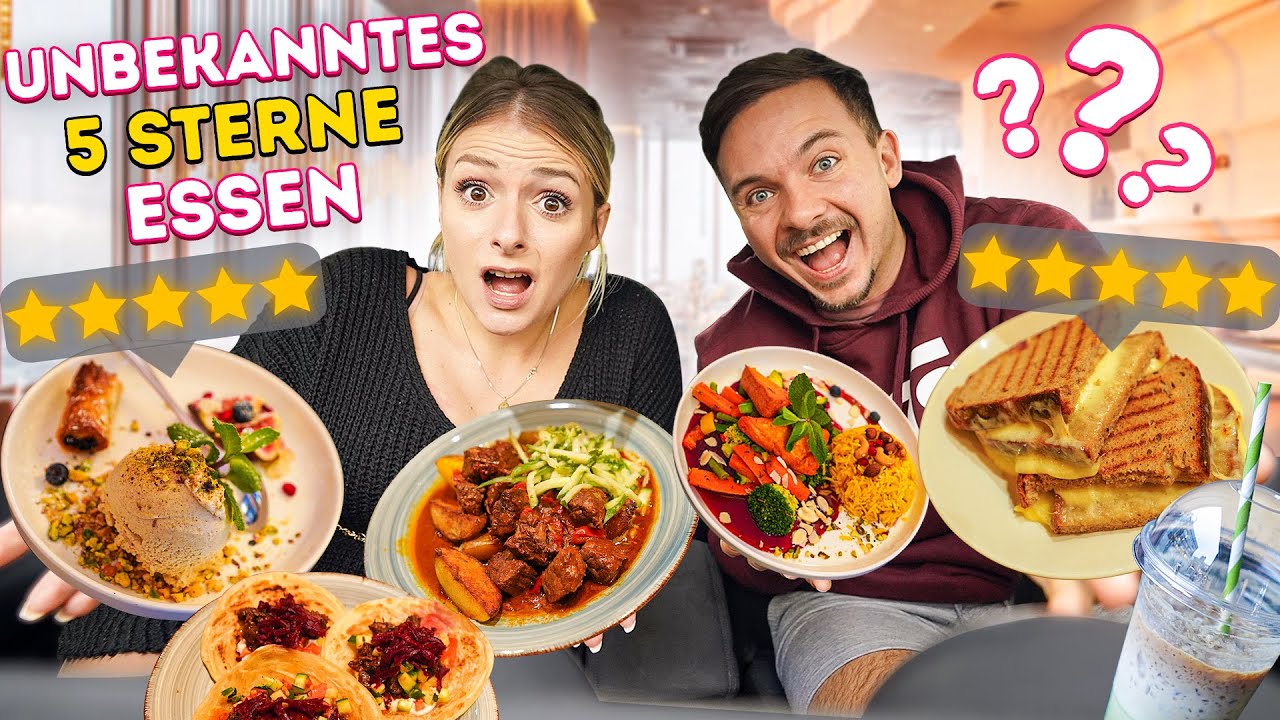 1 Tag nur UNBEKANNTES 5 Sterne Essen tun wir essen
