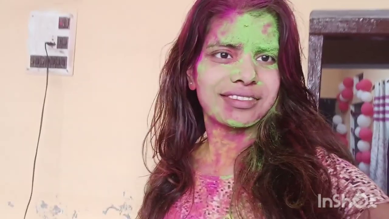 Holi Ki Masti 😮😲😀Aa Gaye Bhaiya Bhabhi❤️#@shanukidailylife003 