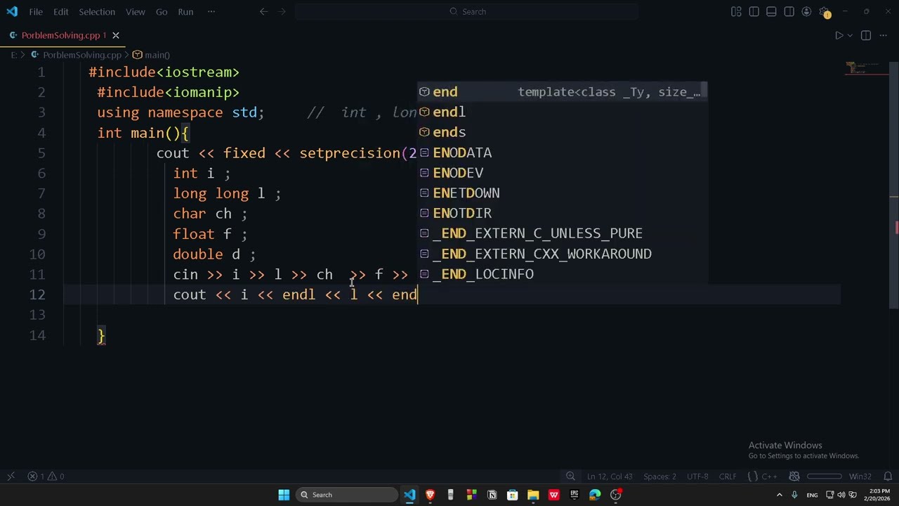 C - Basic Data Types