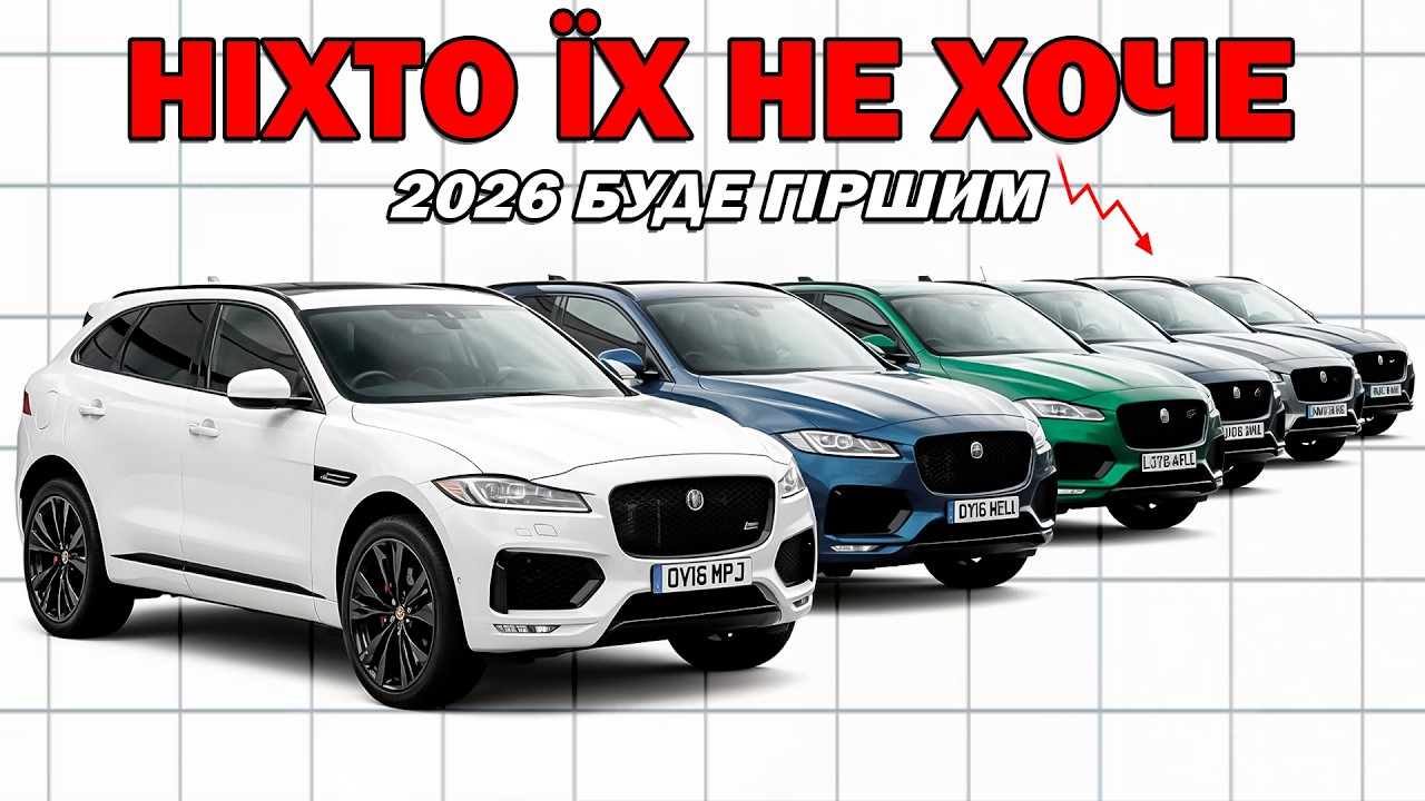 Моделі, які дилерські центри не можуть продати | Проблема погіршиться у 2026 році