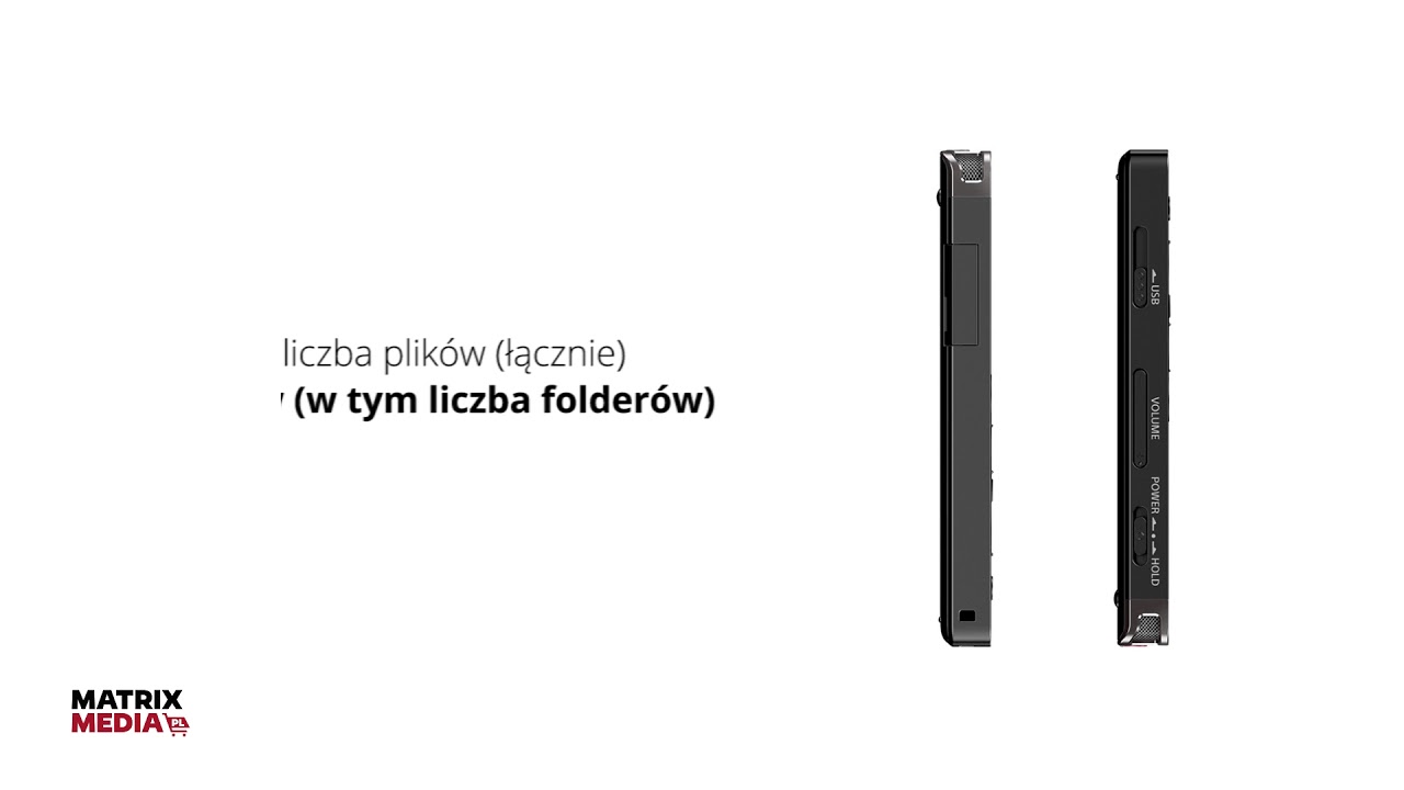 Dyktafon SONY ICD UX560B  - dlaczego warto?