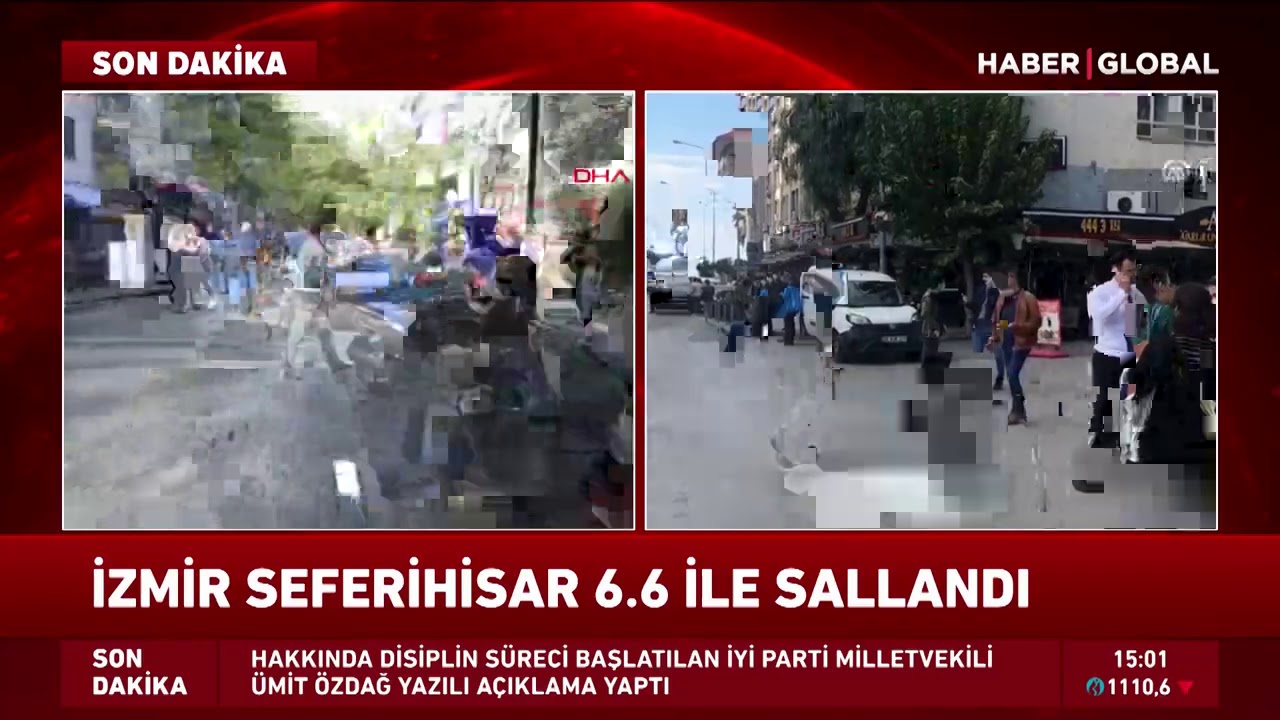 AFAD'dan Son Dakika Deprem Açıklaması! İzmir Seferihisar'da 6,6 Büyüklüğünde Deprem