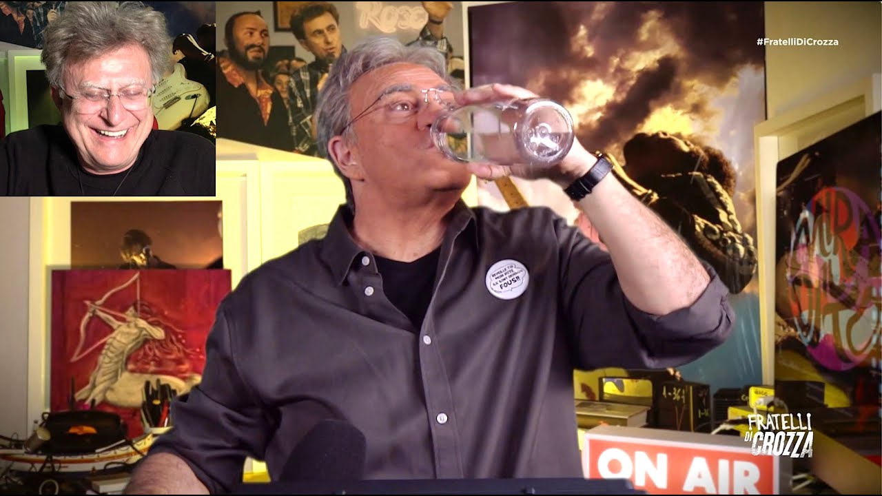 Crozza imita Red Ronnie 31.3.23: prepararsi al mondo nuovo,  vento solare, masticare l'acqua