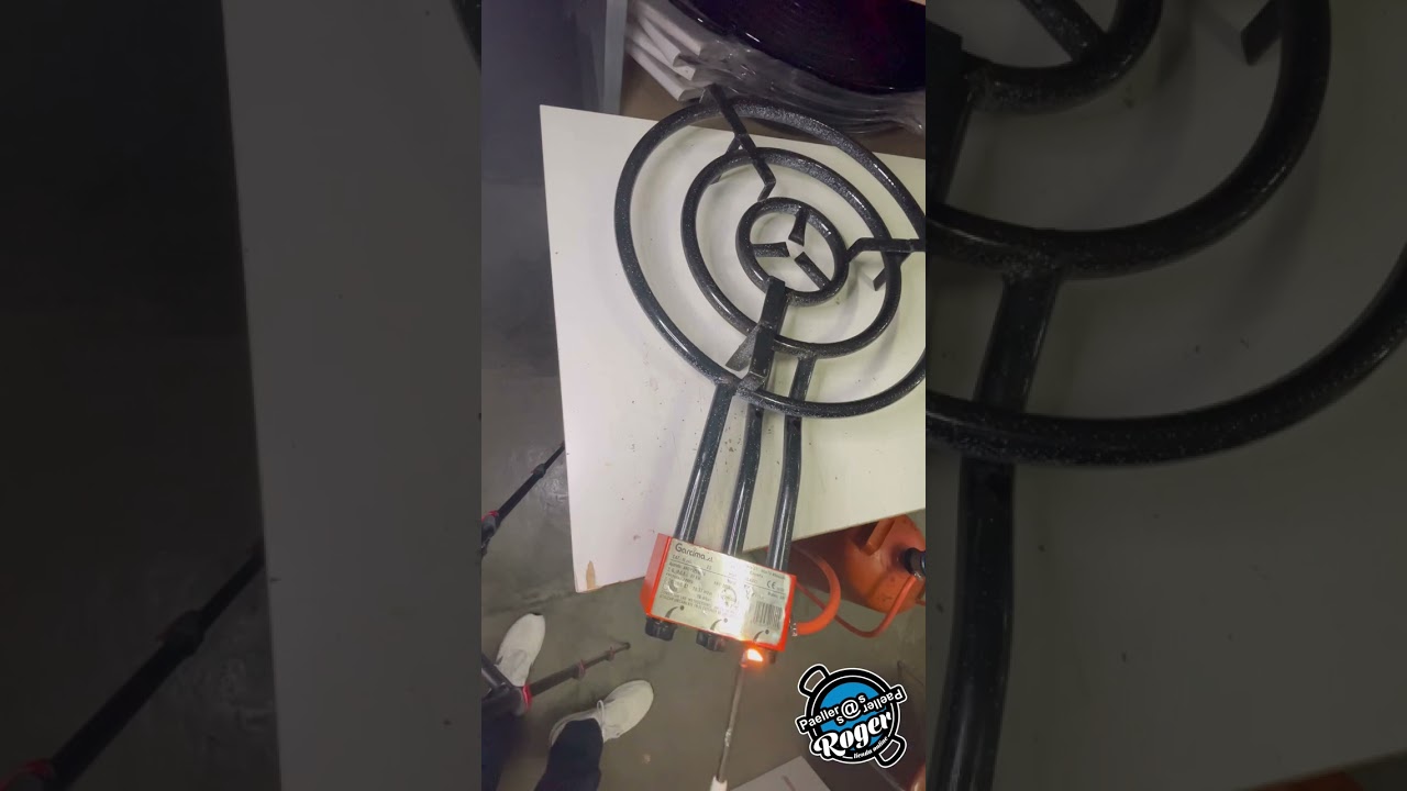 Reparacion de fugas en los mandos de un paellero de gas