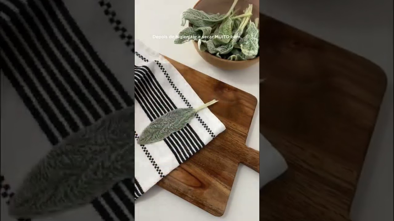 J&Aacute; COMEU PEIXINHO FRITO? Esse &eacute; diferente.. &eacute; da horta, PANC deliciosa, Receita vegana viral #shorts
