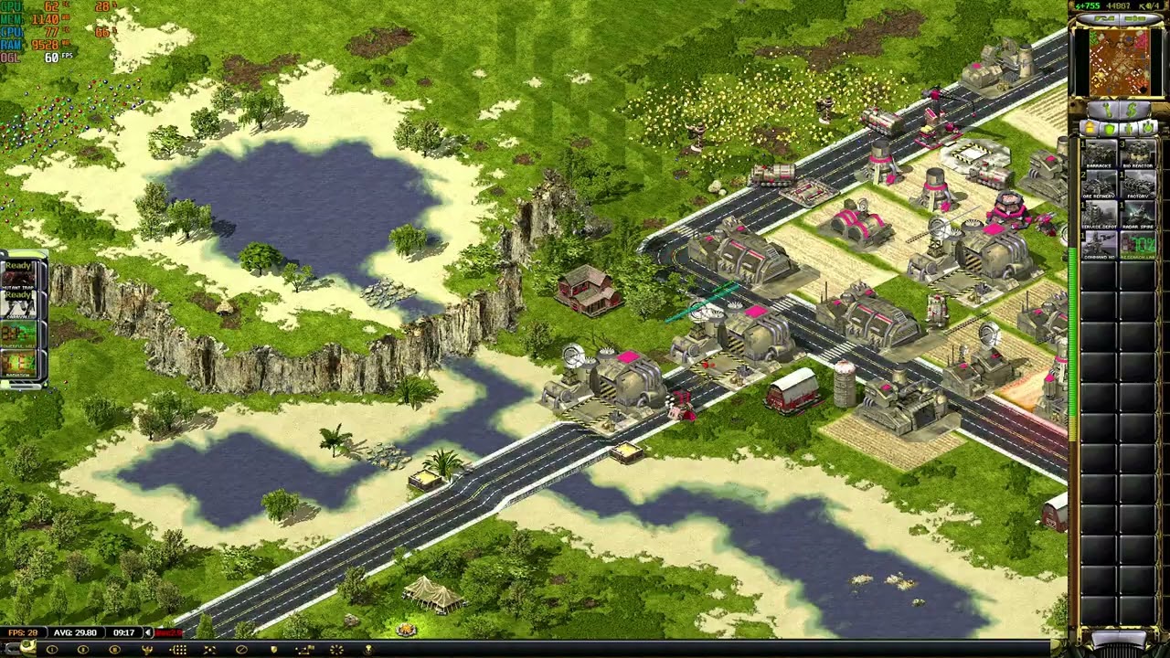 command & conquer red alert 2 technology revolution japanese & italian vs nk & cn