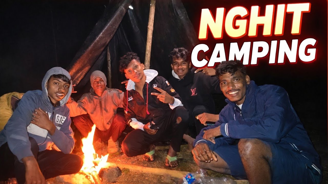 🏕️🌌 Epic Night Camping Adventure | Full Enjoy 🔥