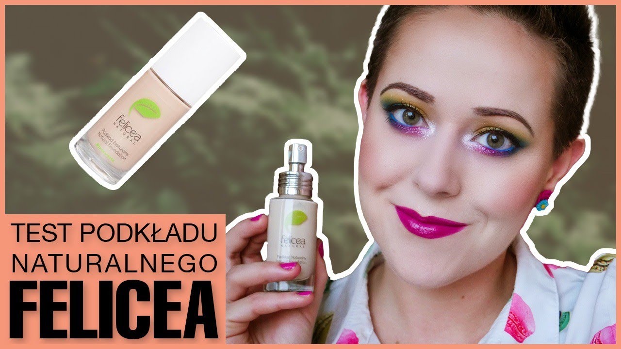 🧡Test podkładu naturalnego FELICEA🧡Hit czy kit?🧡| Creepy in Pink