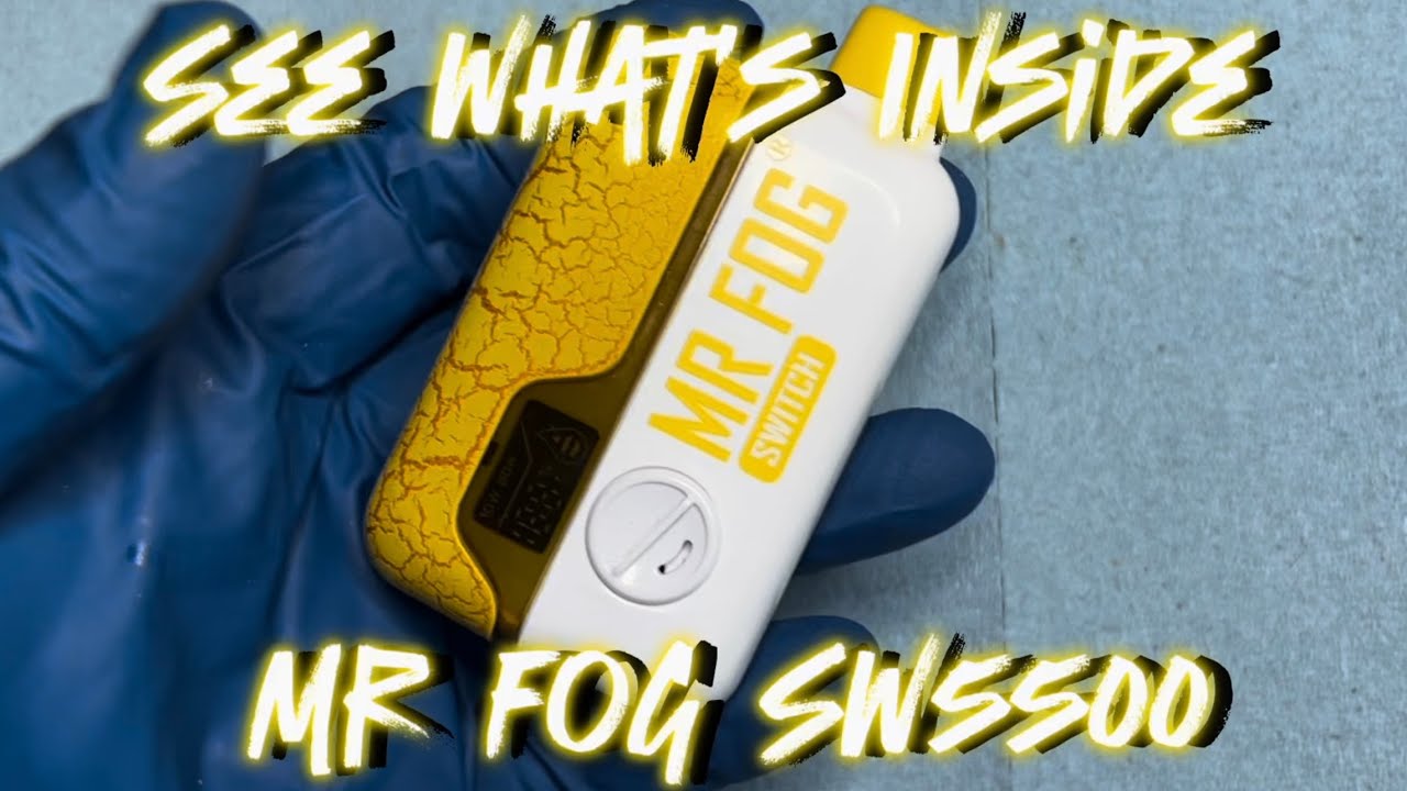 💨 Mr Fog SW5500 disposable vape 💨 **See What&rsquo;s Inside**