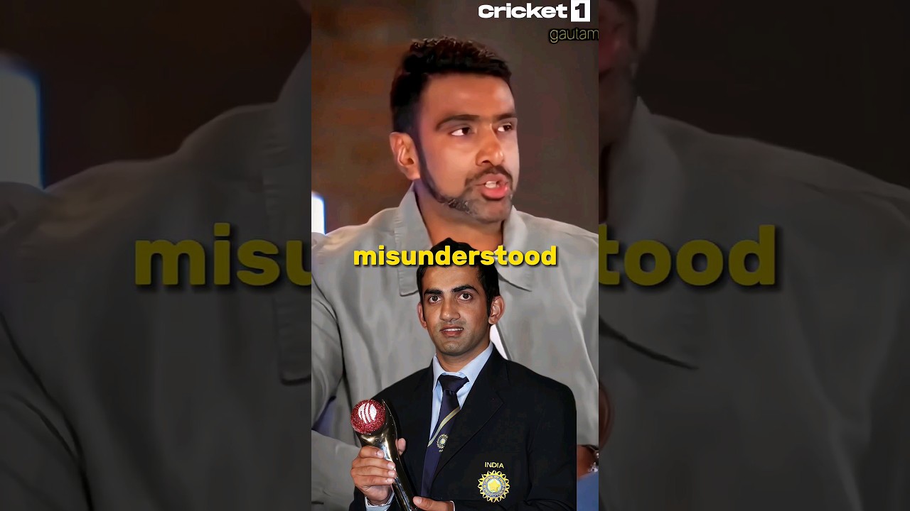 R. Ashwin on Gautam Gambhir &hearts;️✨ #cricket #gautamgambhir #ashwin
