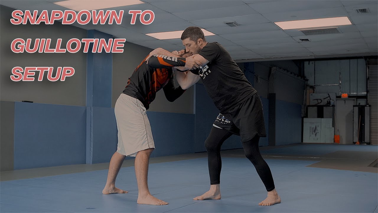 Snapdown to Guillotine Setup by John Combs
