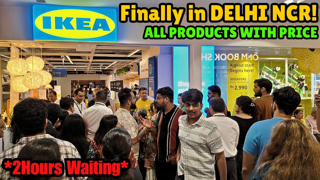 IKEA Delhi NCR... 2 Hours Waiting 😱 | All Products with Price 🔥