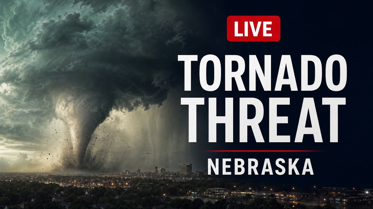 LIVE: Tornado Threat for Nebraska | Severe Weather Coverage