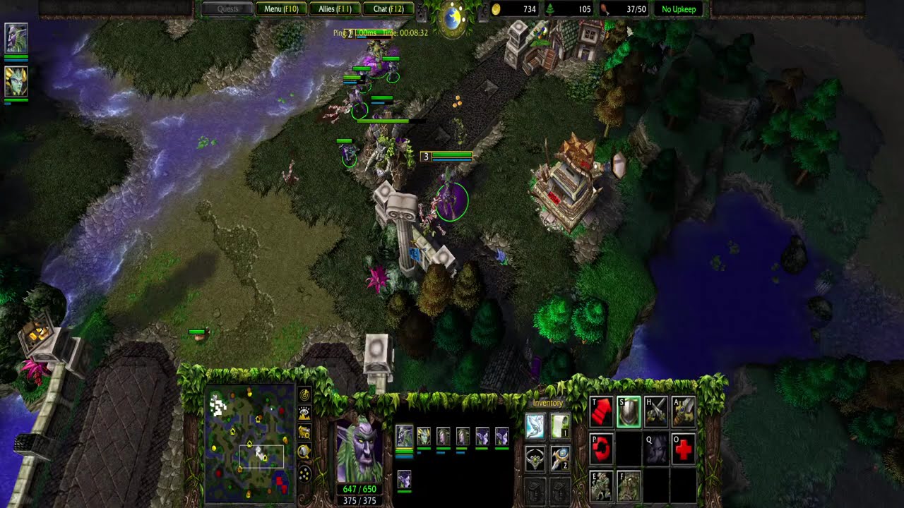 ELF VS UD HIGH RANK 5500 ELO | WARCRAFT 3