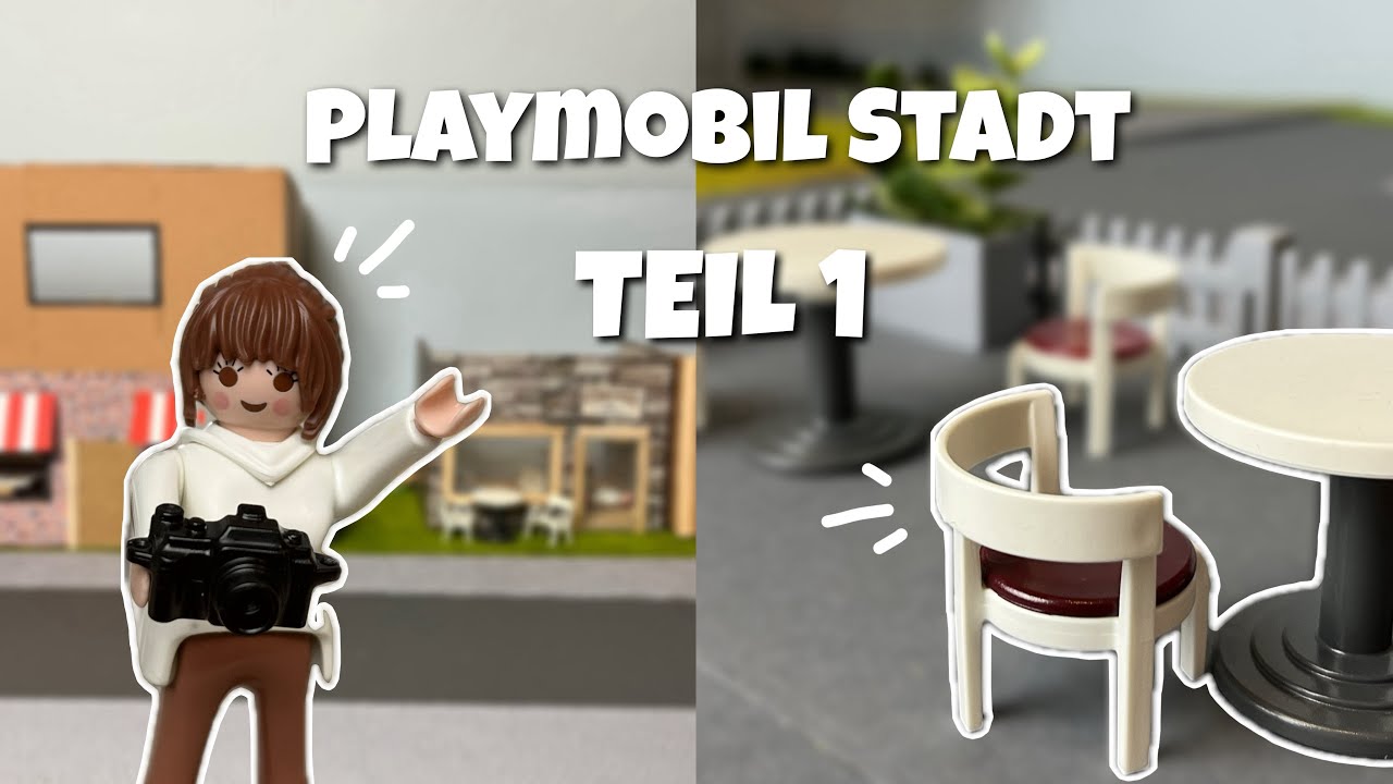 Unsere Neue PLAYMOBIL STADT  🏗️👷🏽‍♀️ TEIL 1