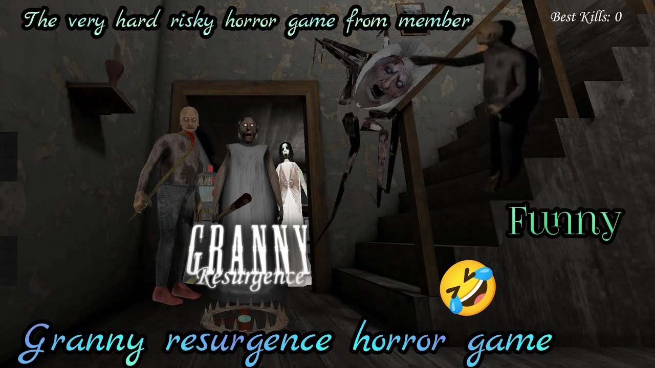 Granny Resurgence Horror Game Hk Dost Game Play The Very Funny Game Vidio Granny Scary Game 2025😂🤣
