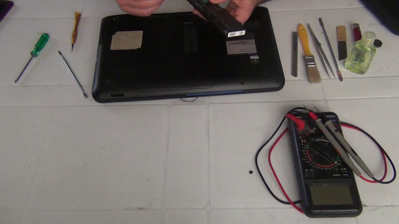 2 Toshiba Satellite L850 1LH Batarya Degişimi