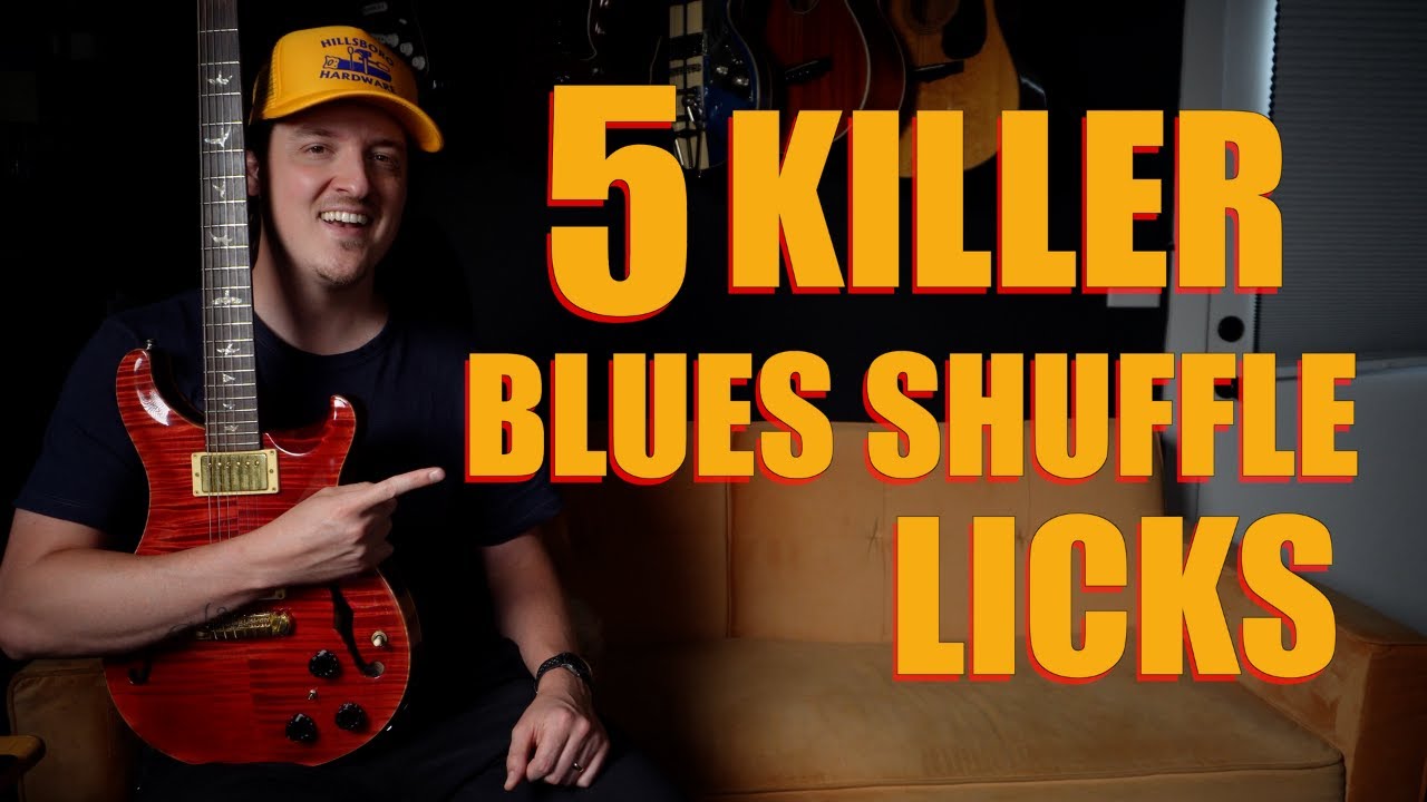 5 Killer Blues Shuffle Licks to Add to Your Chops TODAY! | Guitar Lesson