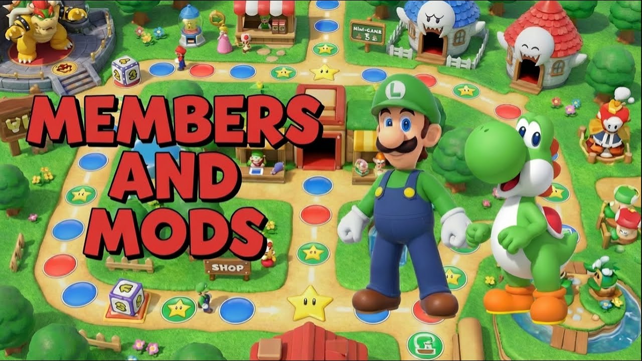 Members only Mario party jamboree #fyp  #marioparty