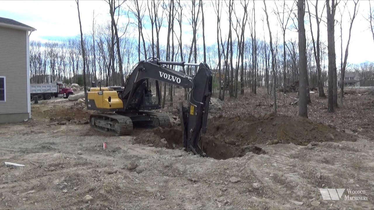 WoodCo Machinery - B. Brown Construction, Inc. - Volvo EC160DL Excavator