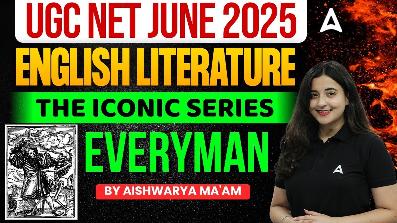 UGC NET JUNE 2025 | UGC NET English Literature The Iconic Series Everyman | By Aishwarya Ma'am