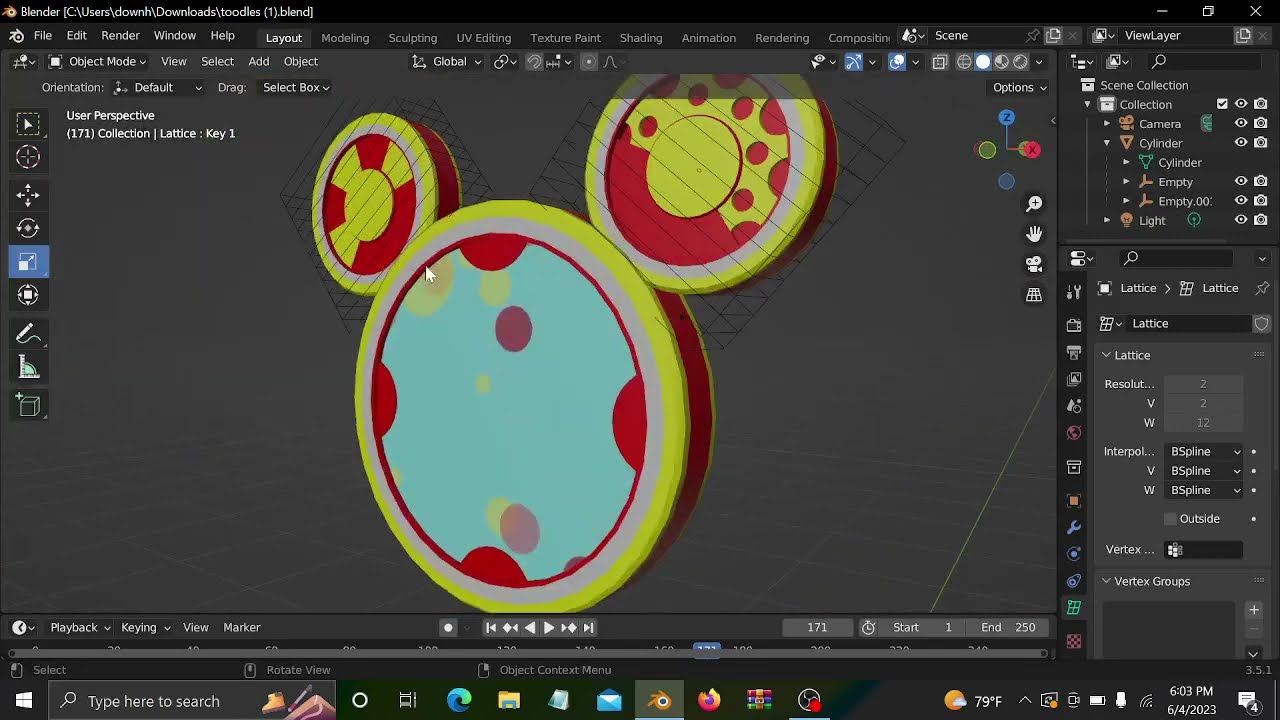 как анимировать Toodles/трансформации