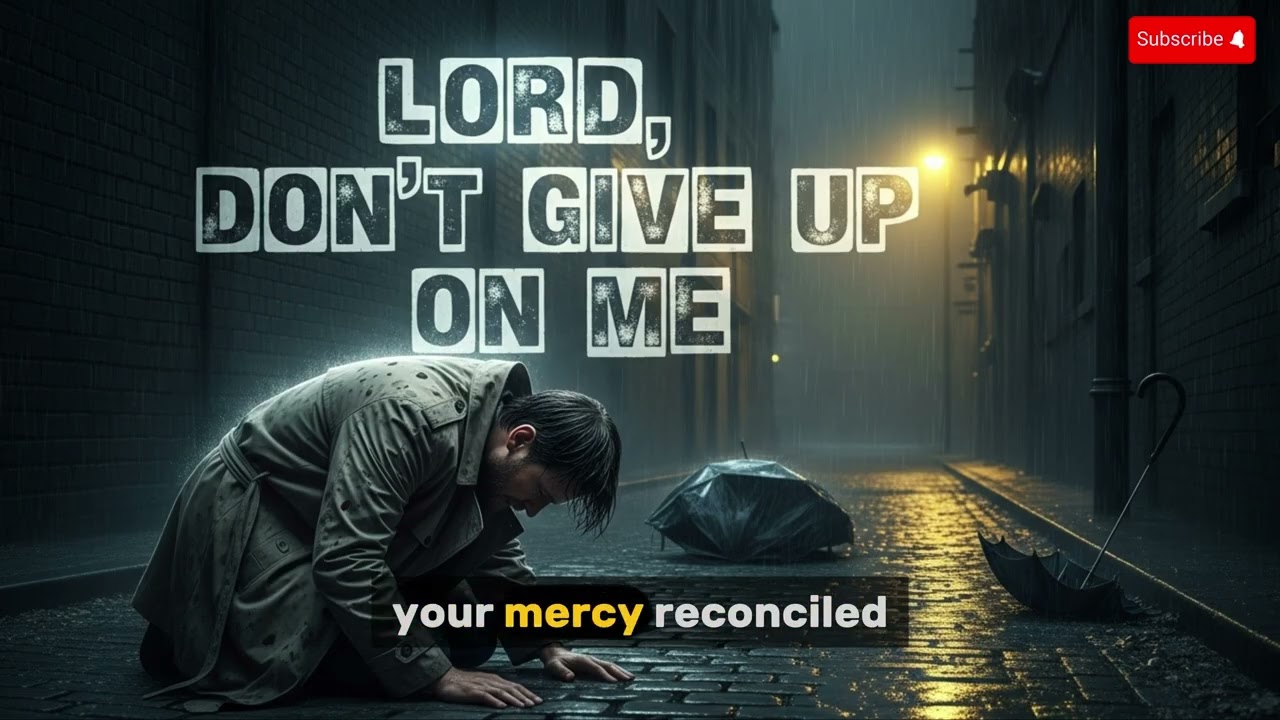 Lord, Don’t Give Up on Me | Christian song 🎶 pray to the Lord