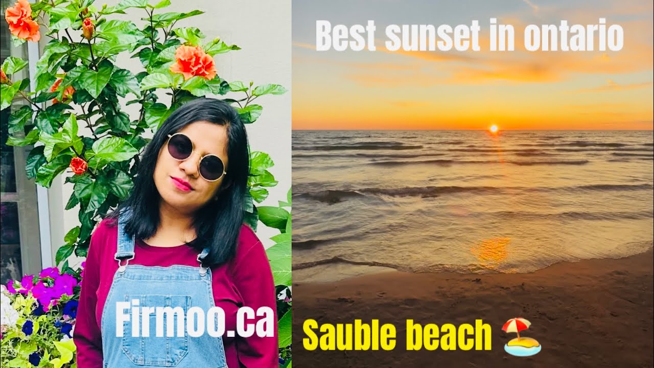 Most beautiful sunset at the Sauble/ Saugeen Beach in Ontario #sunset @firmoo_CA @firmooLL 