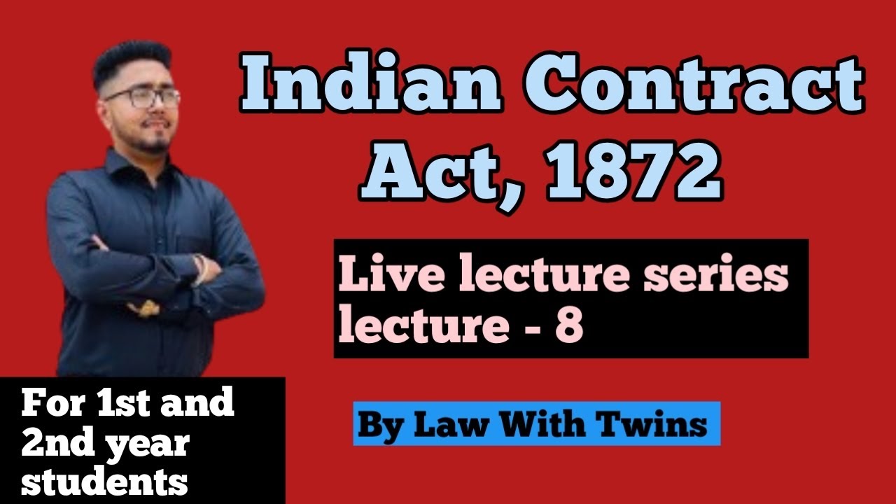 Lecture 8, free consent under Indian contract act | consent by coercion in detail | section 13,14,15