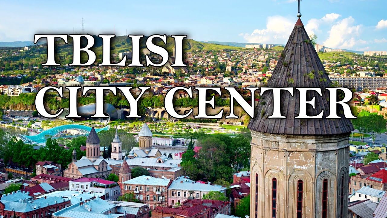 [4k] Walking in Tblisi city center (Rustaveli st, Liberty Square, Kote Afkhazi St), Georgia 🇬🇪