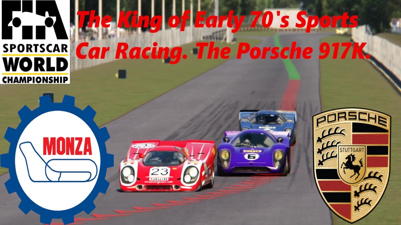 An ode to an icon. AC Legends - Porsche 917K at Monza 1966.