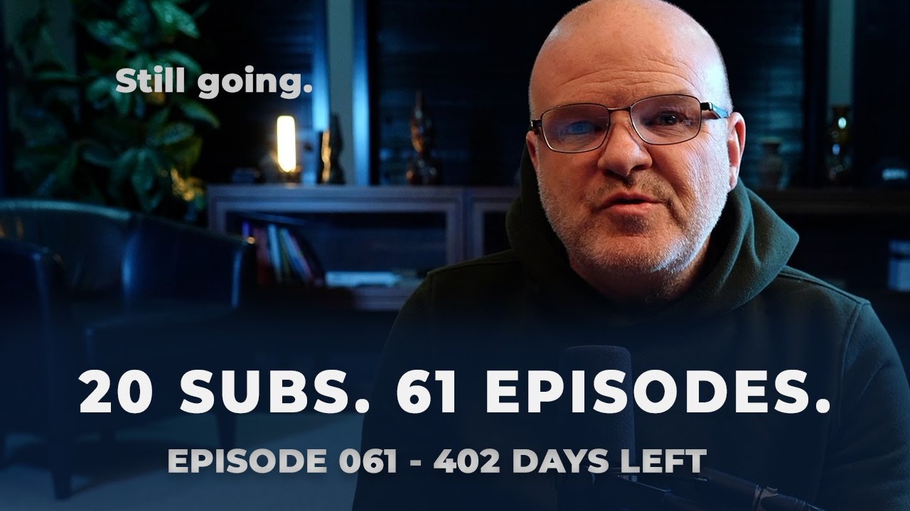 402 Days to 60 Years Old (Starting Over in the Boring Middle)