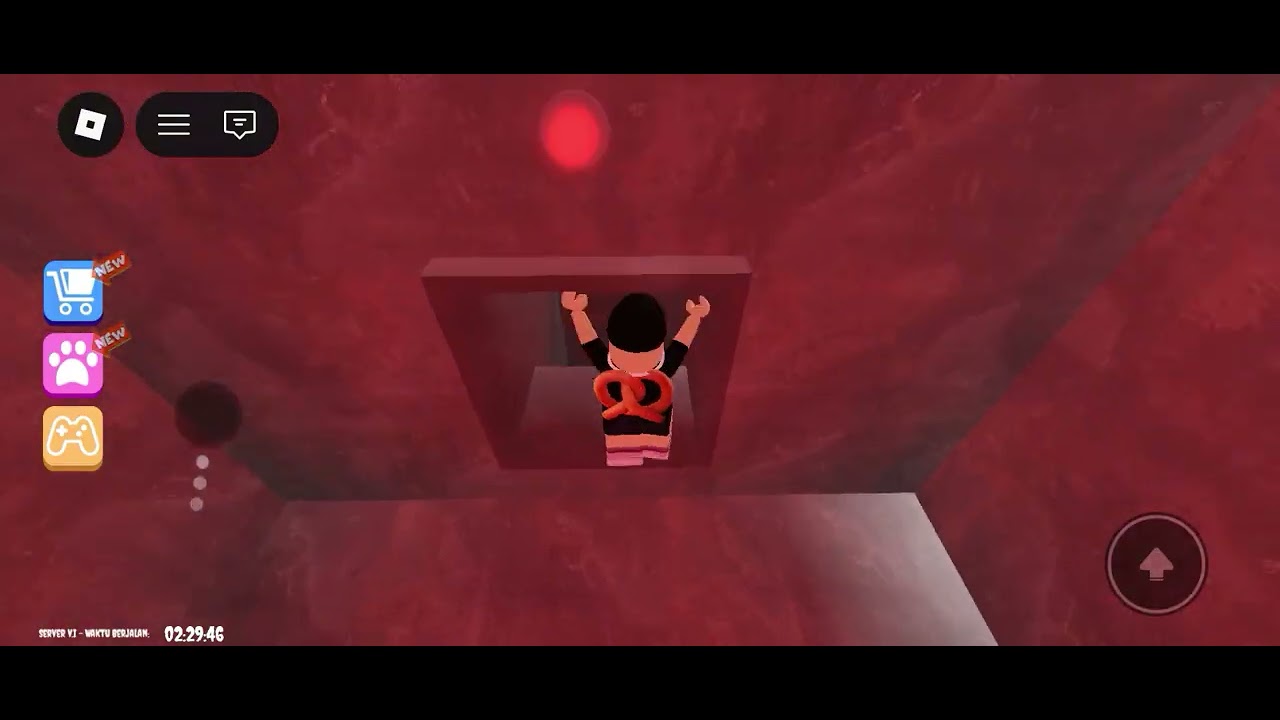 edisi main roblox😵‍💫, map:pizzaria obby seru poll