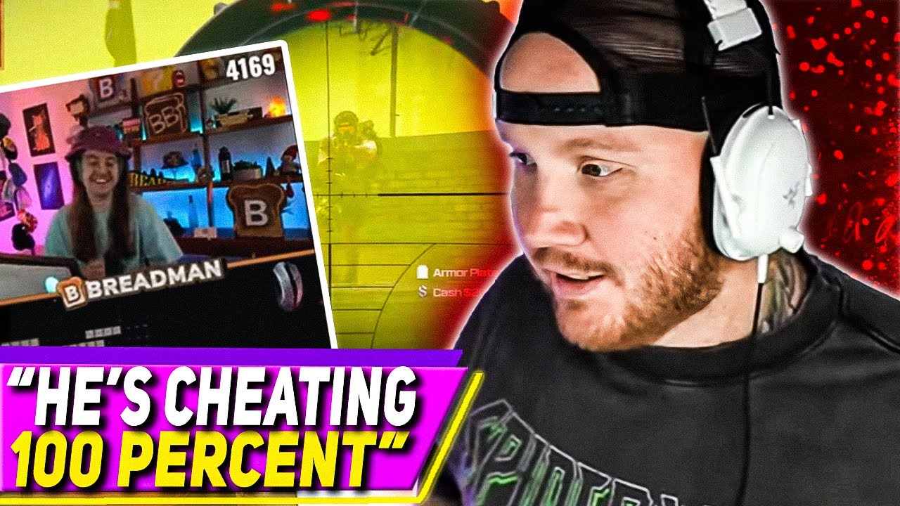 Timthetatman Accuses Breadman of Cheating in Warzone (Both POVs)