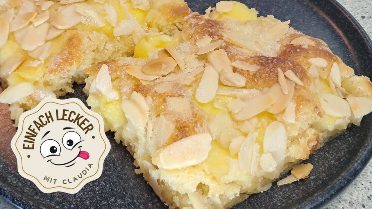 Butterkuchen mit Pudding 🥰